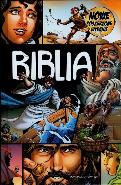 BIBLIA KOMIKS Sergio Cariello (NOWA/FOLIA)