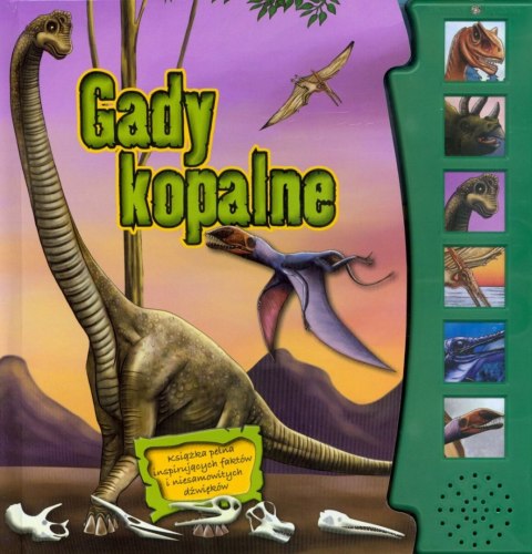 GADY KOPALNE Książeczka dźwiękowa