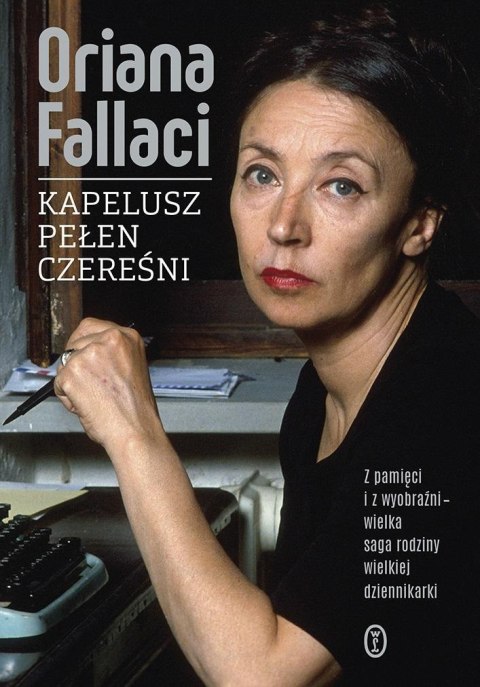 KAPELUSZ CAŁY W CZEREŚNIACH Oriana Fallaci