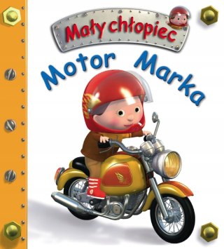MAŁY CHŁOPIEC. MOTOR MARKA