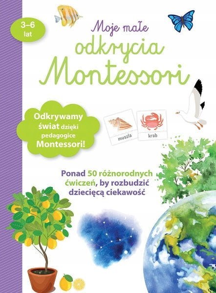 MOJE MAŁE ODKRYCIA MONTESSORI Delphine Urvoy