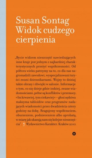 WIDOK CUDZEGO CIERPIENIA Susan Sontag
