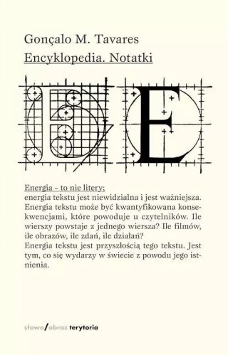 ENCYKLOPEDIA NOTATKI Goncalo Tavares