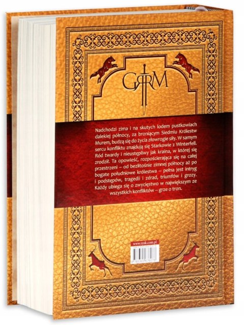 GRA O TRON. ILUSTROWANA George R.R. Martin (NOWA/FOLIA)