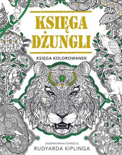 KSIĘGA DŻUNGLI. KSIĘGA KOLOROWANEK