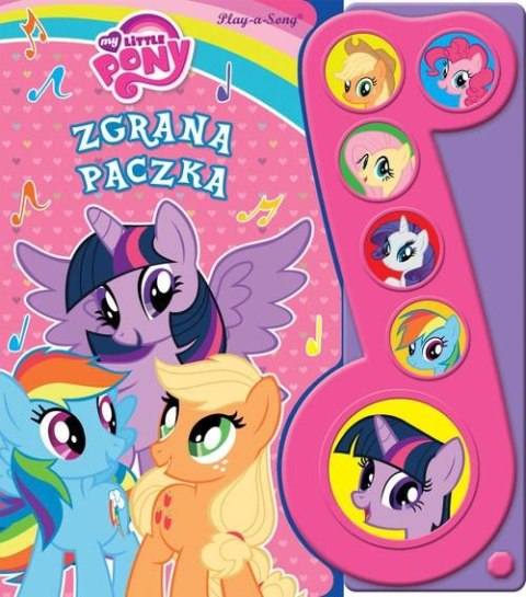 MY LITTLE PONY. ZGRANA PACZKA. KSIĄŻKA DŹWIĘKOWA (NOWA/FOLIA)