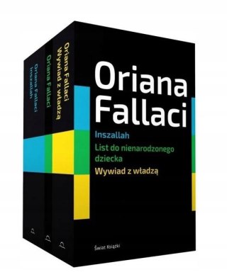 PAKIET Fallaci: WYWIAD Z HISTORIĄ / INSZALAH / LISTY DO NIENARODZONEGO
