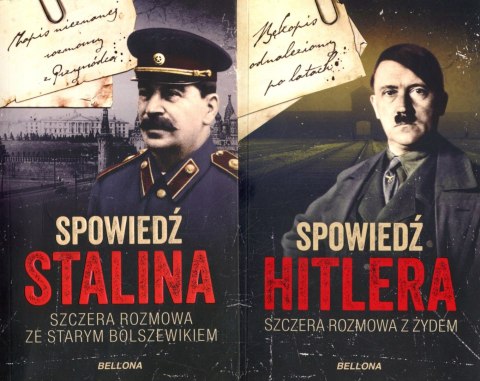 PAKIET: SPOWIEDŹ STALINA / SPOWIEDŹ HITLERA Christopher Macht (NOWA/FOLIA)