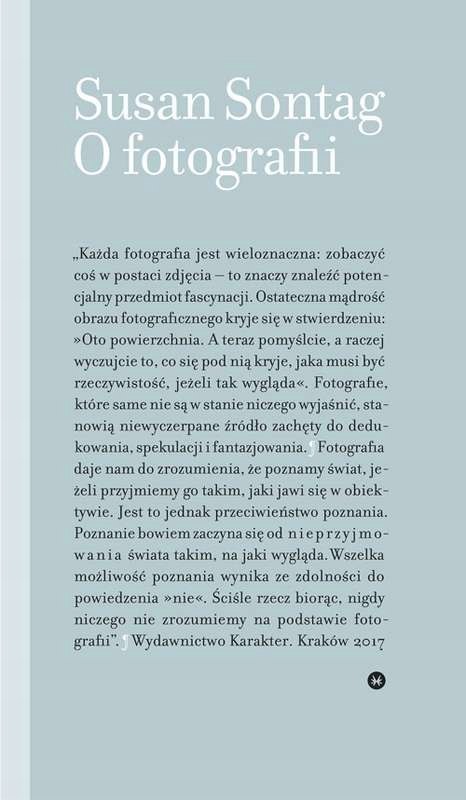 O FOTOGRAFII Susan Sontag