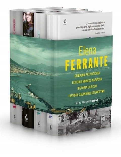 PAKIET GENIALNA PRZYJACIÓŁKA Elena Ferrante
