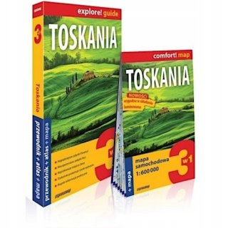 TOSKANIA 3W1: PRZEWODNIK + ATLAS + MAPA