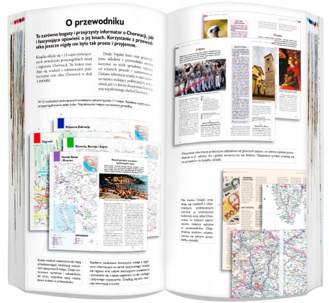 CHORWACJA 3W1: PRZEWODNIK + ATLAS + MAPA