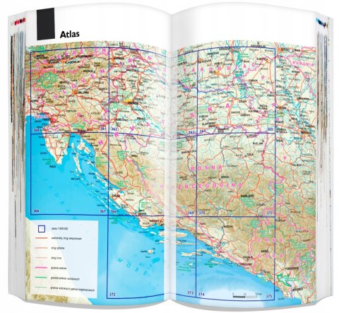 CHORWACJA 3W1: PRZEWODNIK + ATLAS + MAPA