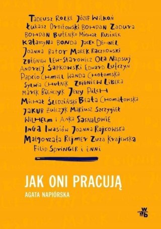 JAK ONI PRACUJĄ? ROZMOWY Z POLSKIMI TWÓRCAMI Agata Napiórska