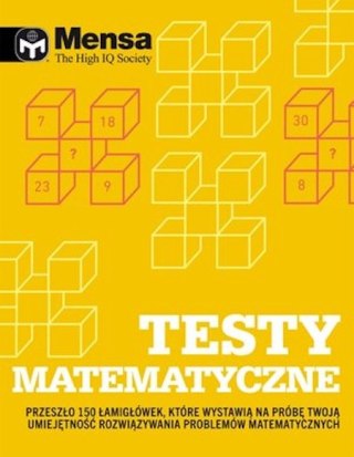 MENSA THE HIGH IQ SOCIETY. TESTY MATEMATYCZNE