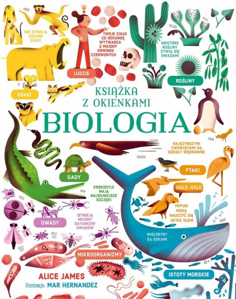 BIOLOGIA KSIĄŻKA Z OKIENKAMI Alice James