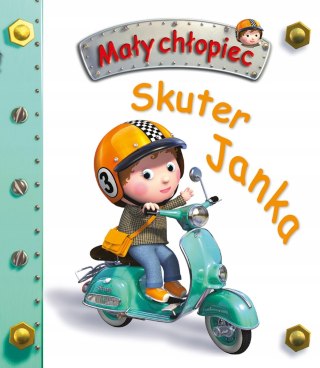 MAŁY CHŁOPIEC. SKUTER JANKA