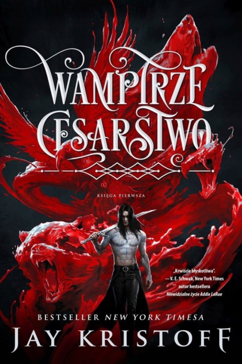 WAMPIRZE CESARSTWO KSIĘGA 1 Jay Kristoff (FOLIA)