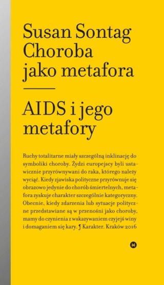 CHOROBA JAKO METAFORA Susan Sontag