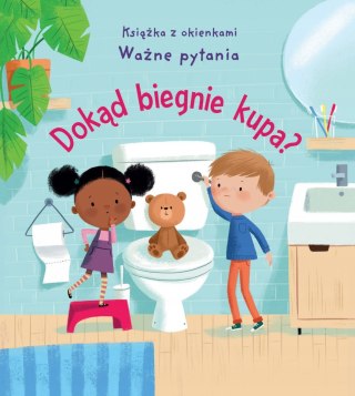 DOKĄD BIEGNIE KUPA? Książka z okienkami K. Daynes