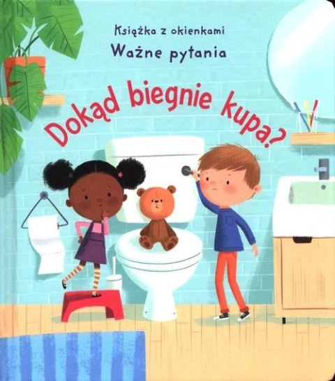 DOKĄD BIEGNIE KUPA? Książka z okienkami K. Daynes