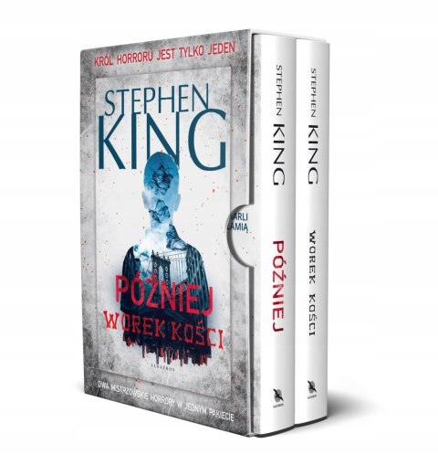 PAKIET: PÓŹNIEJ / WOREK KOŚCI Stephen King (NOWY/FOLIA)