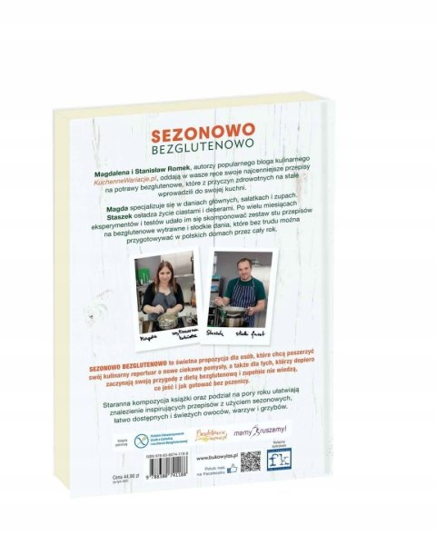 SEZONOWO BEZGLUTENOWO. 100 PRZEPISÓW Magdalena Romek, Stanisław Romek