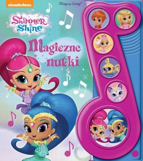 SHIMMER & SHINE. MAGICZNE NUTKI. KSIĄŻKA DŹWIĘKOWA (NOWA/FOLIA)