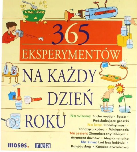 365 EKSPERYMENTÓW NA KAŻDY DZIEŃ ROKU Anita Saan
