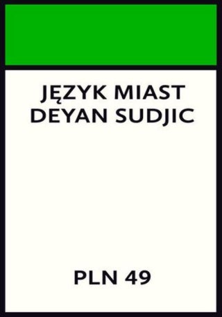 JĘZYK MIAST Deyan Sudjic