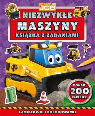 MY FIRST JCB NIEZWYKŁE MASZYNY. KSIĄŻKA Z ZADANIAMI