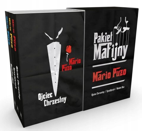 PAKIET MAFIJNY Mario Puzo (NOWY/FOLIA)