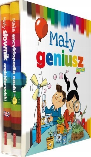 PAKIET MAŁY GENIUSZ: MAŁA ENCYKLOPEDIA NAUKI / MAŁY SŁOWNIK ANG-POL (FOLIA)