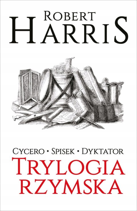 TRYLOGIA RZYMSKA. TOM 1-3 Robert Harris (NOWA/FOLIA)