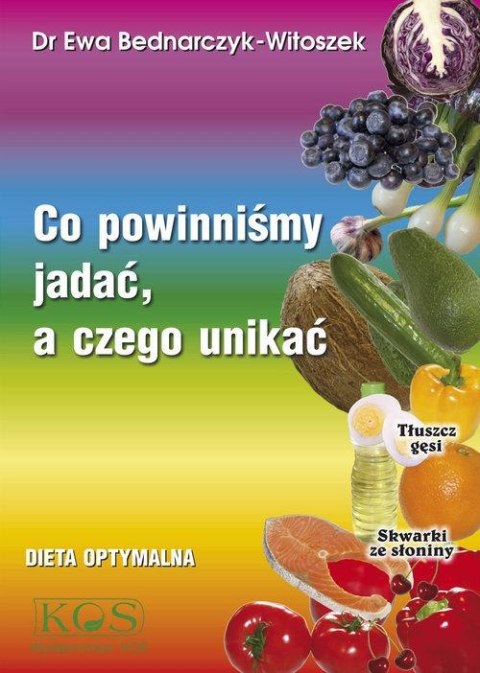 CO POWINNIŚMY JADAĆ A CZEGO UNIKAĆ Ewa Bednarczyk-Witoszek